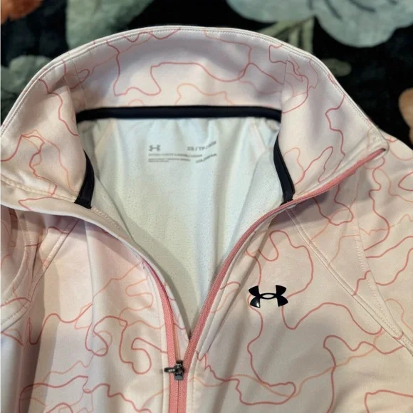 Under Armour Light Pink Abstract Hoodie - Picture 2 of 2